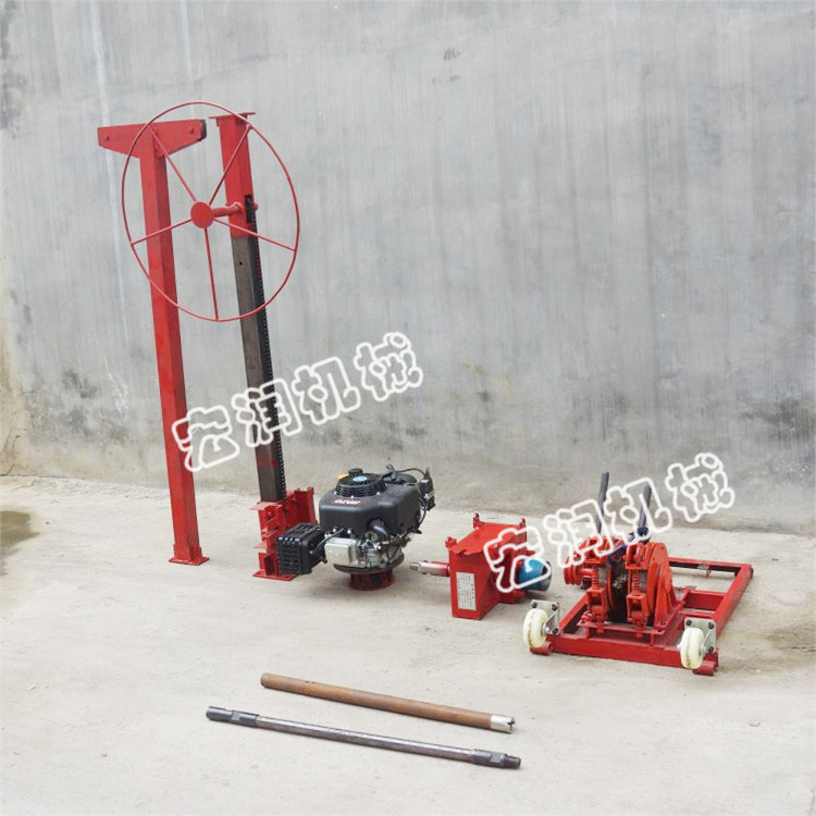 廠家生產(chǎn)汽油取芯機(jī)，戶外取芯勘探鉆機(jī)