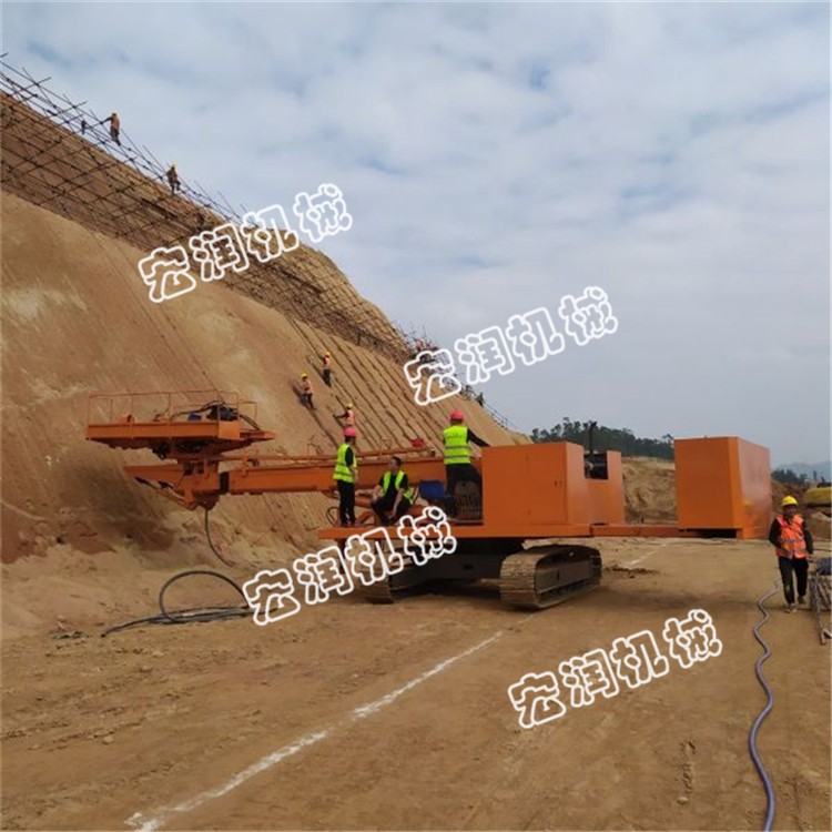 8米液壓錨固鉆機(jī)，護(hù)坡鉆機(jī)
