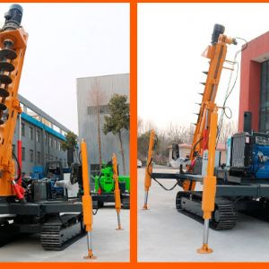 電動(dòng)款光伏打樁機(jī)